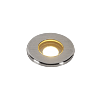 DASAR MINI 37 rond edelstaal 1xLED 3000K DASAR MINI 37 rond edelstaal 1xLED 3000K