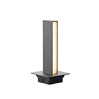 H-POL Single antraciet 1xLED 3000K laag H-POL Single antraciet 1xLED 3000K laag