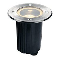 DASAR 80 rond edelstaal 1xGU10 DASAR 80 rond edelstaal 1xGU10