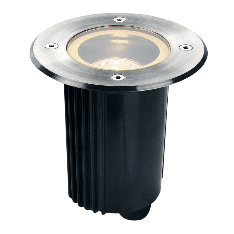 DASAR 80 rond edelstaal 1xGU10 DASAR 80 rond edelstaal 1xGU10