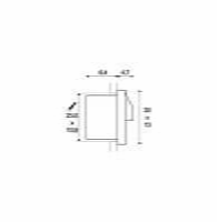 ADI antraciet 1xLED 3000K ADI antraciet 1xLED 3000K