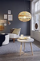 Amsfield 350 Ceiling Suspended Ovaal Bamboo Amsfield 350 Ceiling Suspended Ovaal Bamboo