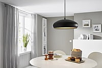 Mogano 1 Ceiling Suspended, Black/Copper Mogano 1 Ceiling Suspended, Black/Copper