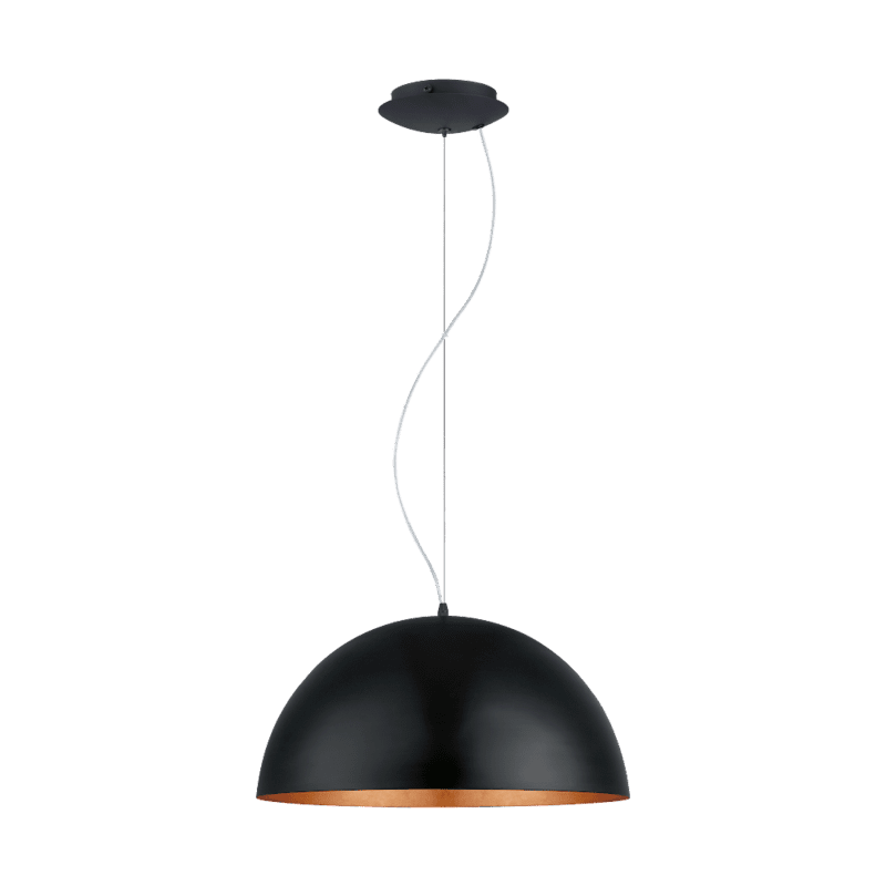 Gaetano 1 53 Pendant  Black/Copper