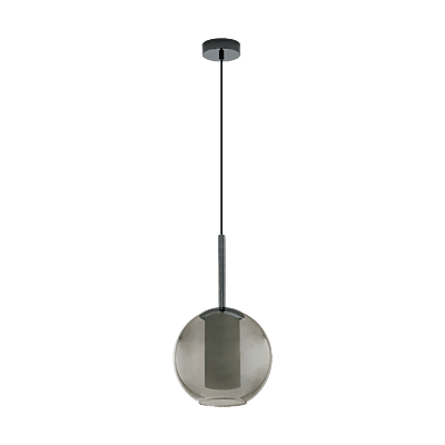 Tindari 25 Pendant Black/Glass