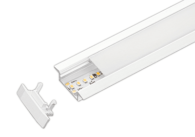 ALS Led Profile Recessed 7mm White 2m