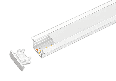 ALS Led Profile Recessed 13mm White 2m