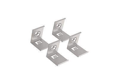 Bracket Set 4pc ALS Profile Surface Corner