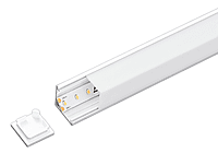 ALS Led Profile Surface Corner Square White 2m ALS Led Profile Surface Corner Square White 2m