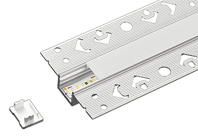 ALS Led Plaster Profile 16mm ALU 2m