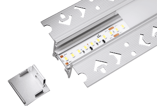 ALS Led Plaster Profile 25mm ALU 2m ALS Led Plaster Profile 25mm ALU 2m