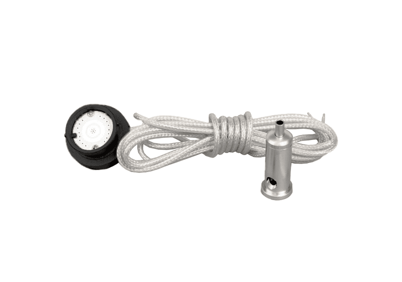 Magnitrack Round Suspended Endcap with Wire feed 48V Magnitrack Round Suspended Endcap with Wire feed 48V