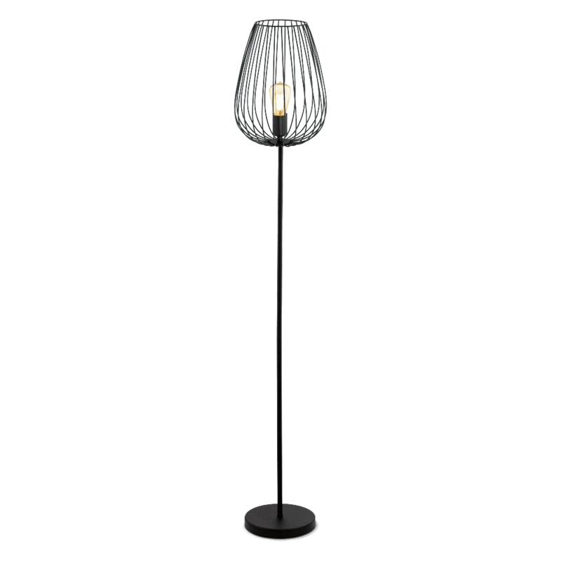 Black wire floor lamp cheap