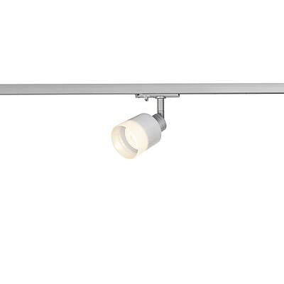 PURI TRACK glas zilver 1xGU10 1-fase