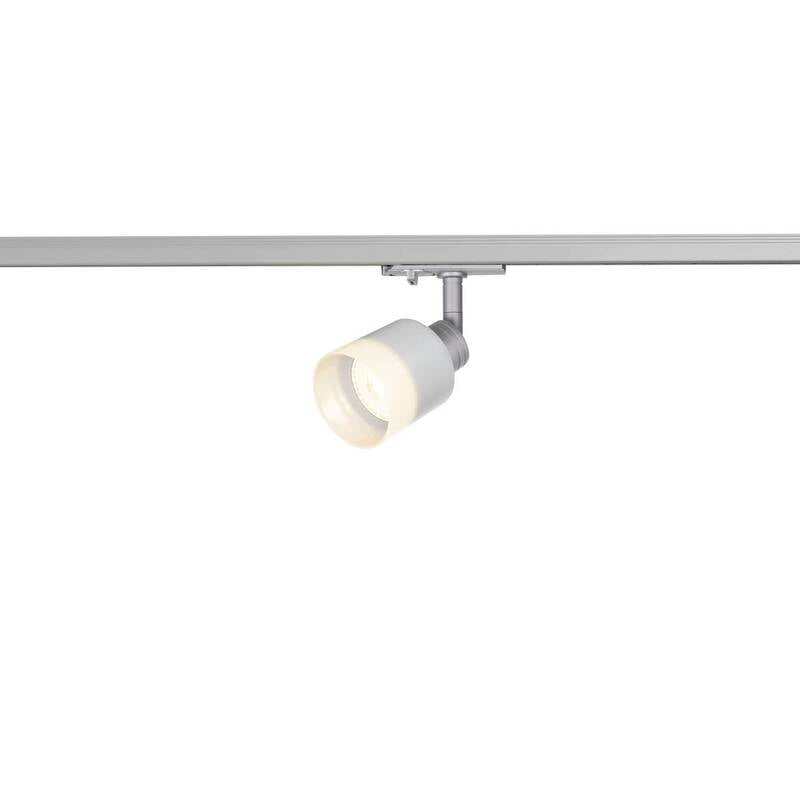 PURI TRACK glas zilver 1xGU10 1-fase PURI TRACK glas zilver 1xGU10 1-fase