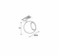 LIGHT EYE 1 GU10 SPOT zwart/chroom 1xGU10, 1-fase LIGHT EYE 1 GU10 SPOT zwart/chroom 1xGU10, 1-fase